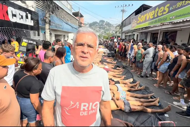 antoniocarloscosta/Instagram Rio de Janeiro (RJ), 29/10/2025 - Antônio Carlos Costa, fundador da ONG Rio de Paz. Foto: antoniocarloscosta/Instagram